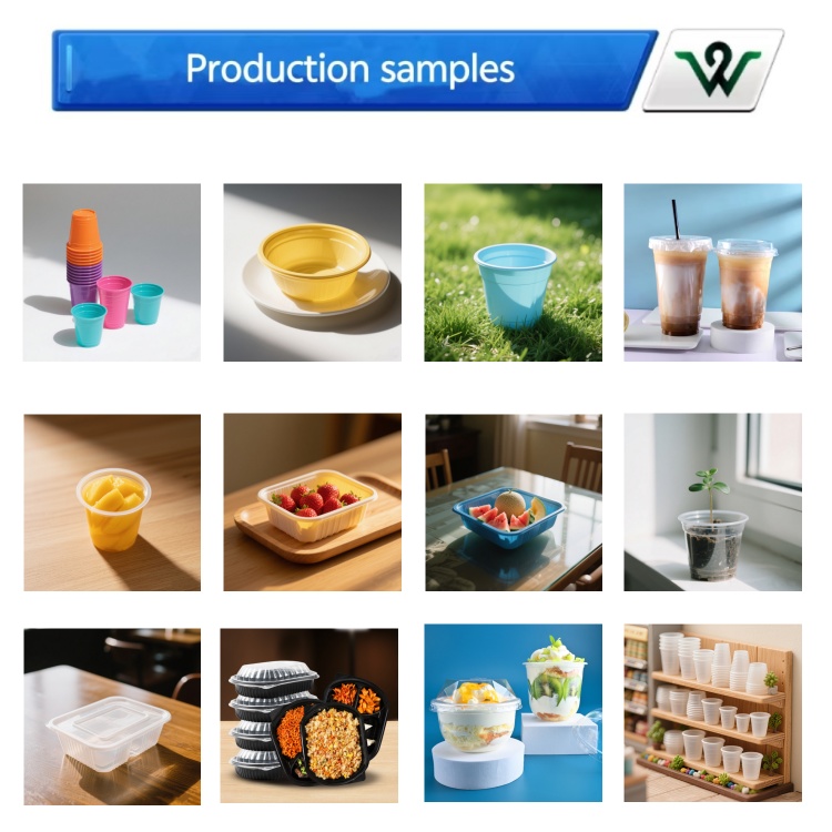 Used Plastic Cup Making Machine - CE Certified Used Disposable Tableware Thermoforming Equipment - 图片 8