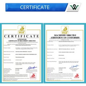 Plastic Machinery CE Certificates - International Compliance for Thermoforming & Cup Making Equipment