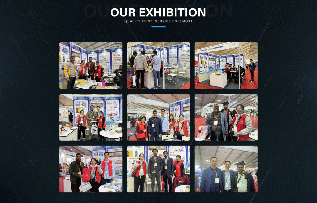 Plastic Machinery Trade Show Participation - Industry Events & Client Engagements