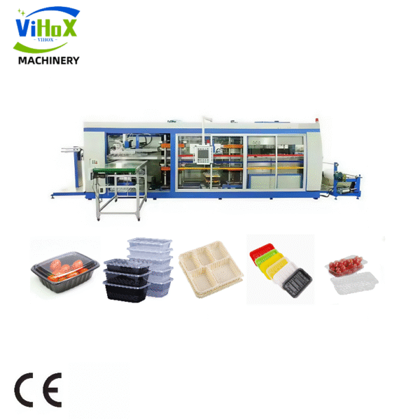 Plastic Vacuum Forming Machine for Egg Tray & Lunch Box Making
