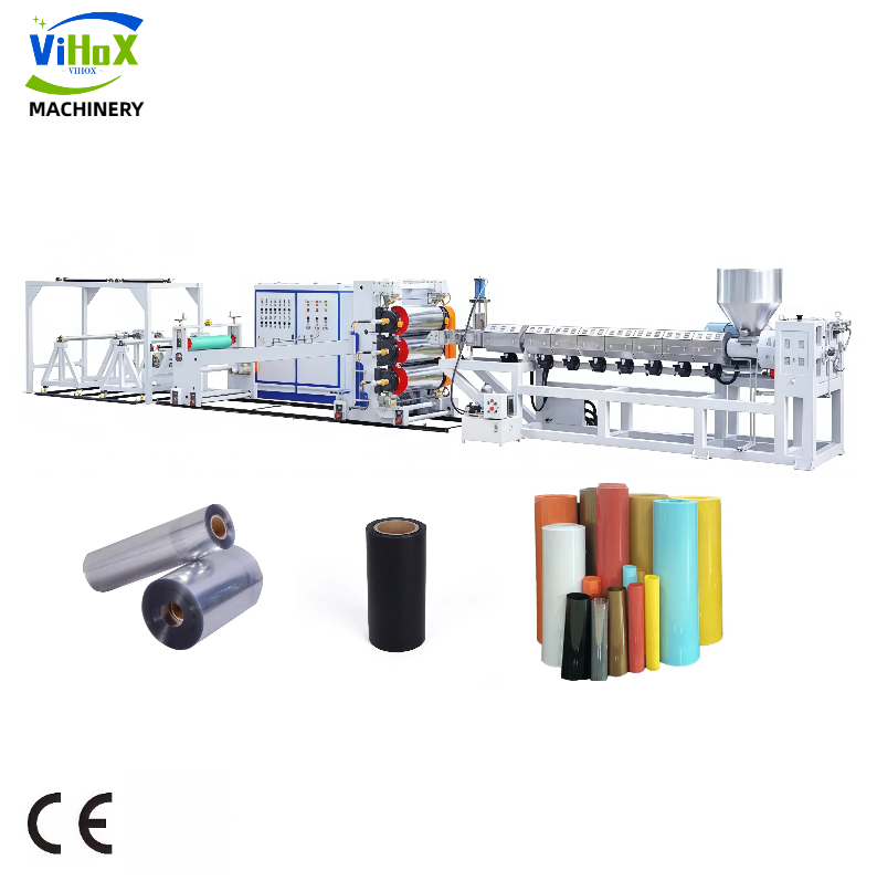 PP/PS Sheet Extrusion Machine PP/PS Sheet Extrusion Machine - Automatic Plastic Sheet Manufacturing Equipment for Packaging
