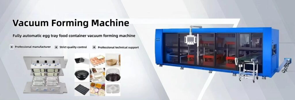Fully Automatic Egg Tray Food Container Vacuum Forming Machine: Mold & Product Displays (Professional Manufacturer Support)