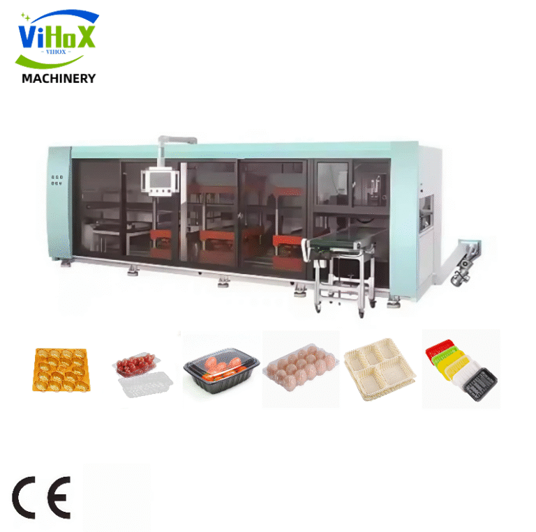 Plastic Vacuum Forming Machine for Egg Tray & Lunch Box Making