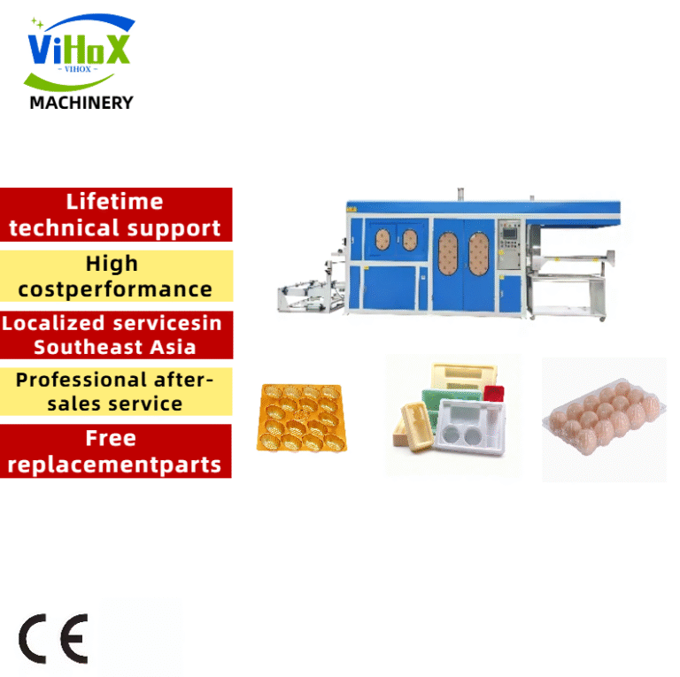 Plastic Vacuum Forming Machine - CE-Certified Equipment for Food Container & Tray Production