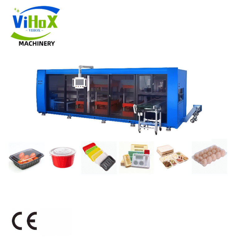 Plastic Vacuum Forming Machine for Egg Tray & Lunch Box Making