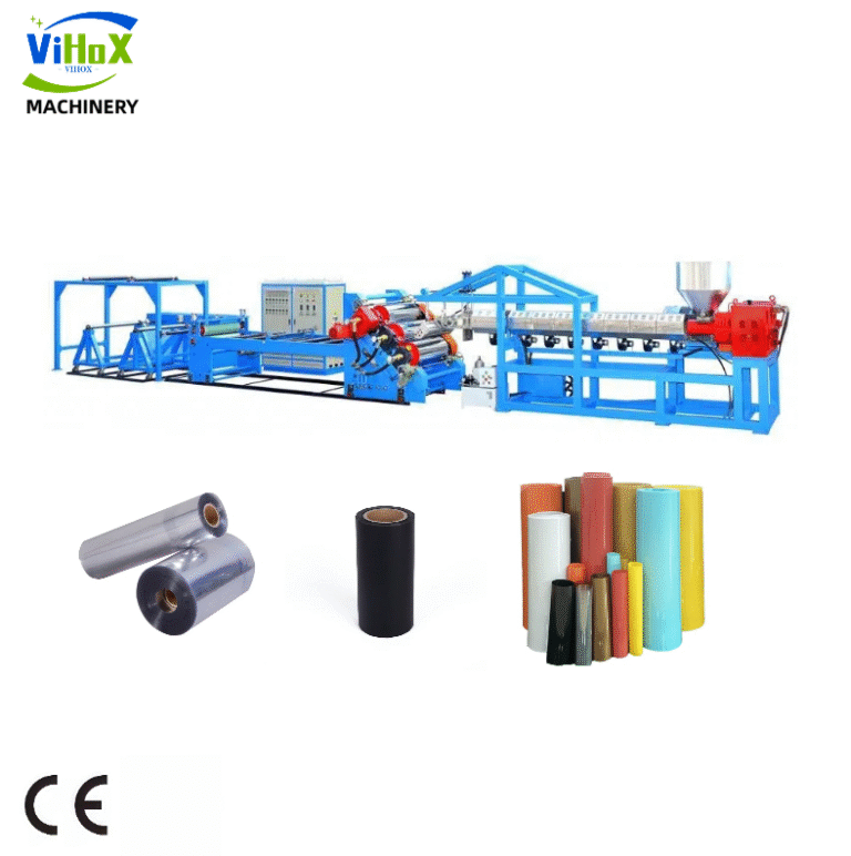 PP/PS Sheet Extrusion Machine - Automatic Plastic Sheet Manufacturing Equipment for Packaging