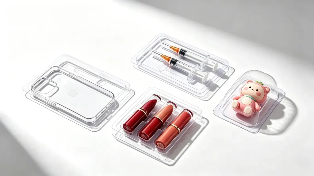 Thermoformed Plastic Blister Packaging for Electronics and Medical Products