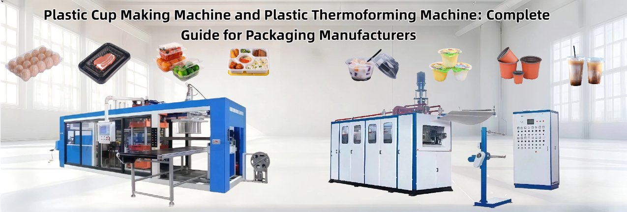 Plastic cup making machine and thermoforming machine: complete guide to plastic packaging production