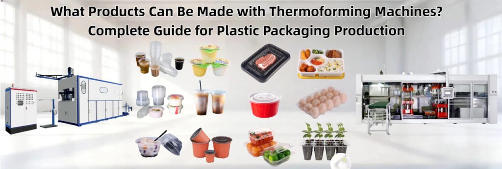 Plastic cup making machine and thermoforming machine: complete guide to plastic packaging production