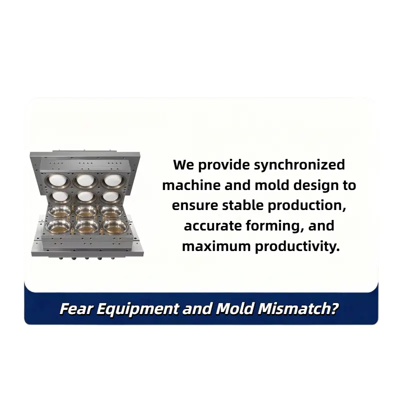 Integrated Machine And Mold Solution For Plastic Thermoforming Production