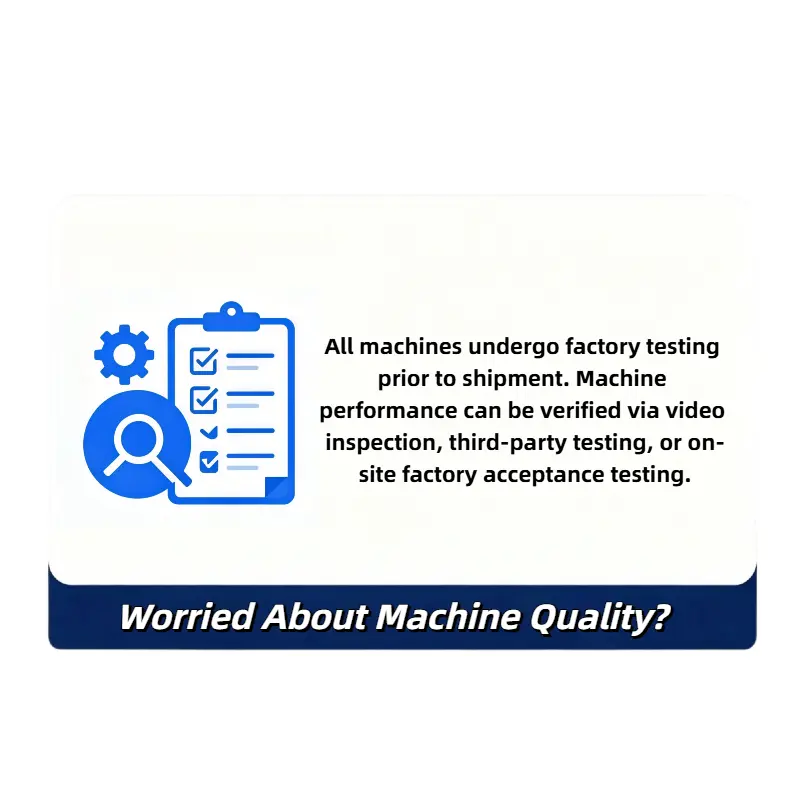 Factory Testing And Quality Inspection For Plastic Thermoforming Machines