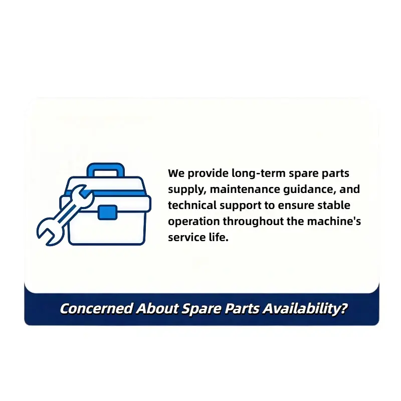 Providing lifetime spare parts support and replacement services for plastic cup machines, thermoforming machines, vacuum forming machines, and sheet extrusion lines.