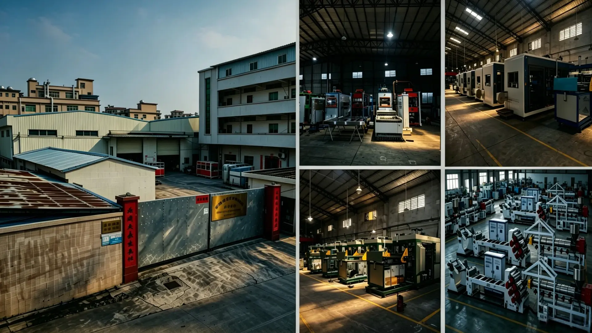 Plastic machinery factory photo