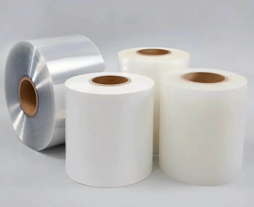 Plastic sheet rolls for PET, PP, PS, HIPS and PLA vacuum forming and thermoforming packaging