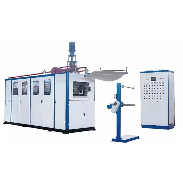 VihoX-660-B automatic plastic cup making machine with upper servo and hydraulic lower clamp