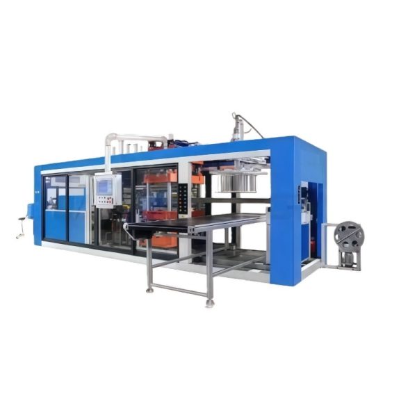 VihoX 710x610 positive and negative pressure 3-station thermoformer for food containers