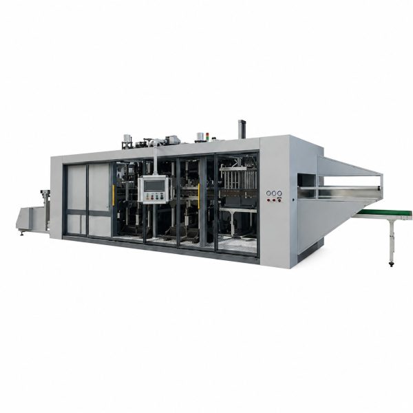 VihoX 710×900 negative pressure 3-station thermoformer, vacuum-only forming head