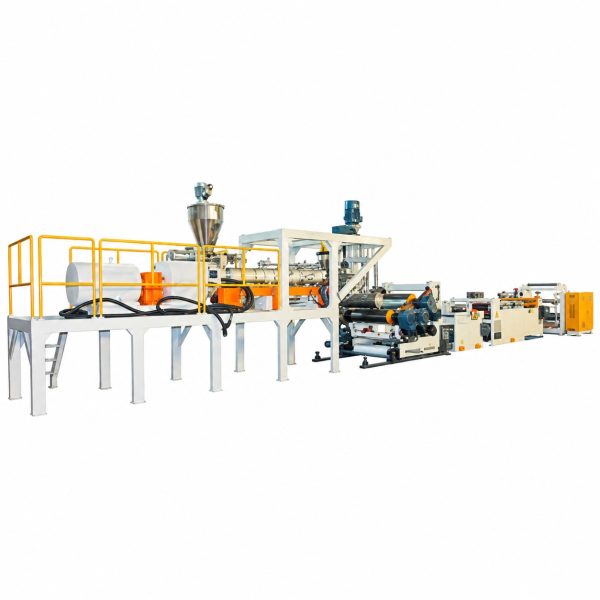 VihoX 75 PET parallel twin-screw sheet extrusion line factory machine