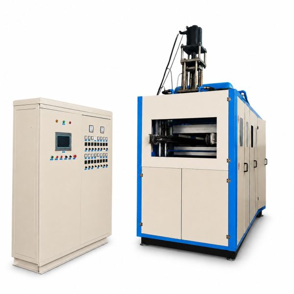 VihoX-850-B automatic plastic cup and bowl making machine with 850x560 mm forming area