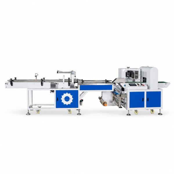 VihoX automatic plastic cup counting and packing machine with film sealing unit